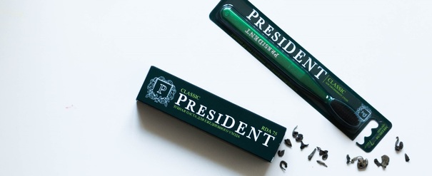 Clinical study results for PRESIDENT Classic toothpaste