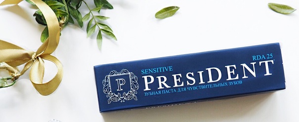 Clinical study results for PRESIDENT Sensitive toothpaste